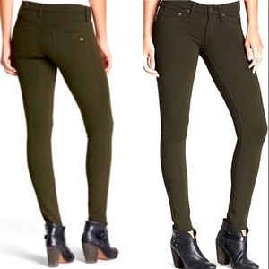 Rag and Bone Skinny Jeans | Dark Olive | 28